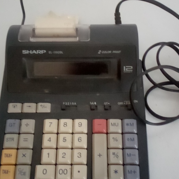 Adding Machine By Sharp - Picture 1 of 1